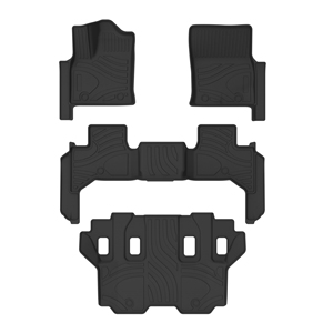 Alfombrillas de Coche de Alta Calidad, Nuevas y Mejoradas, 5D TPE LHD, Protección Completa para Todo Clima, Juego Completo para Land Cruiser LC300 2022 - Product Image 1