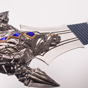 Espada de Garra de Dragón Frostmournful de World of <span class=keywords><strong>Warcraft</strong></span>, Espada Totalmente Metálica de 108 cm, 4 kg, Modelo de Arma, Decoración del Hogar, Artículo CSO para Exhibición - Product Image 3