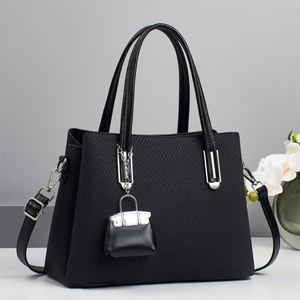 Bolsos de Mano de Color Liso y Estilo Simple, Bolso Cruzado Ajustable con Correa para el Hombro, Bolsos de Cuero Casuales para Mujer - Product Image 6