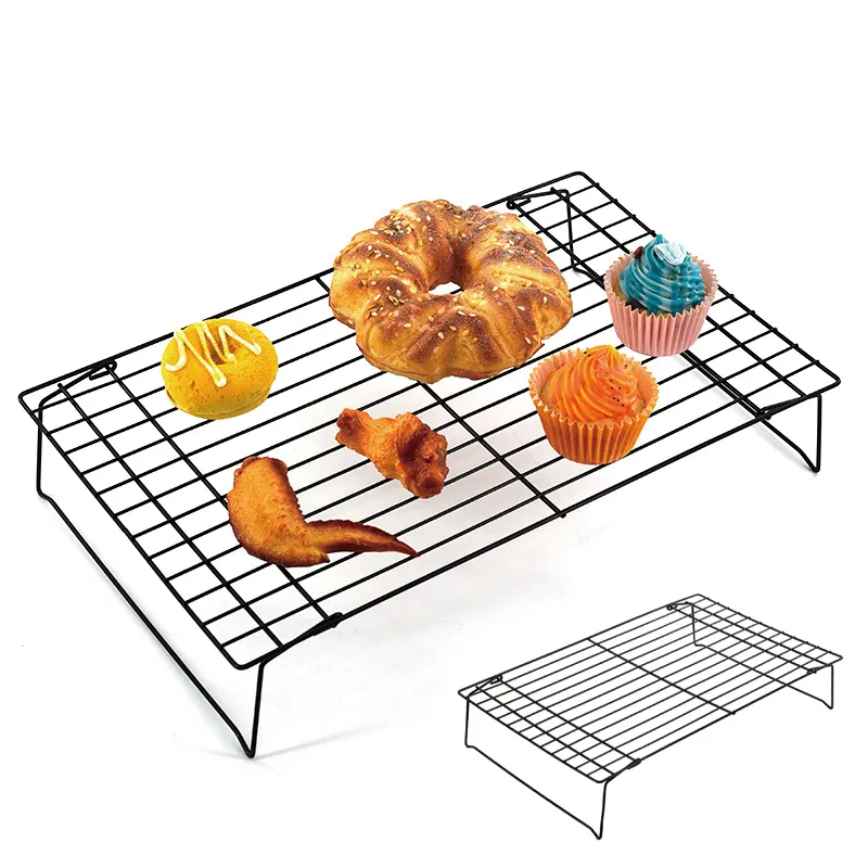 3 Tier Cooling Rack Baking Tray Nonstick Bread Cooling Rack Stainless Steel Cake Cookie Cooling Rack for Baking