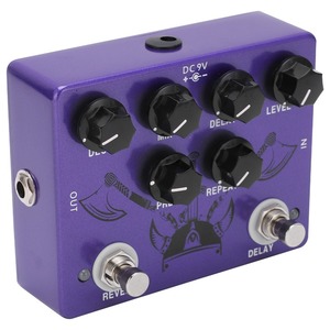 Pédale d'effet pour guitare Reverb Digital Delay 2 en 1 True Bypass Accessoire pour instrument unique CP <span class=keywords><strong>80</strong></span> - Product Image 5