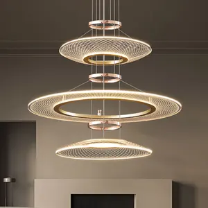 Plafonniers pour salon intérieur minimaliste LED lampes suspendues pour îlot de cuisine hôtel restaurant lustres