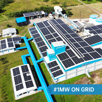 Prix de gros Système solaire Fox complet sur réseau 100kW avec onduleur 50kW 40kW 30kW relié au réseau sans exportation