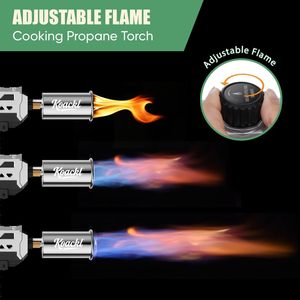 Potente Antorcha <span class=keywords><strong>de</strong></span> Propano para Asar, Cocinar, Encender Fogatas, Antorcha Ajustable para Leña, Ideal para Asar Carnes - Product Image 2