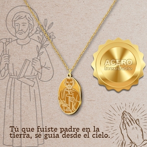 Cotigo Saint christopher สแตนเลสบริสุทธิ์จี้สร้อยคอคาทอลิกแฟชั่นเสน่ห์ - Product Image 5
