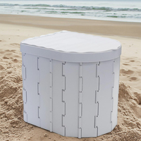 Toilette extérieure portable pour randonnée bateau de plage longue route voyage caravane camping-car tabouret remorque-pour camping et aventures à la plage