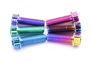 สลักเกลียวหกเหลี่ยมไทเทเนียมเกรด 5 ความแข็งแรงสูงสำหรับรถจักรยานยนต์ - Product Image 3