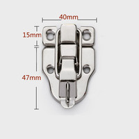 Loquet de fermeture à bascule pour coffre, boîte, valise, sac