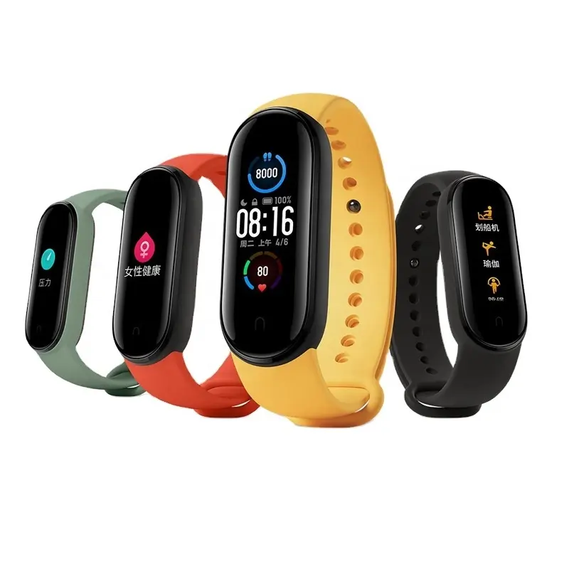 Sport Waterproof Miband 5 Smart Bracelet Smartwatch Fitness Tracker Original Xiaomi Mi Band 5