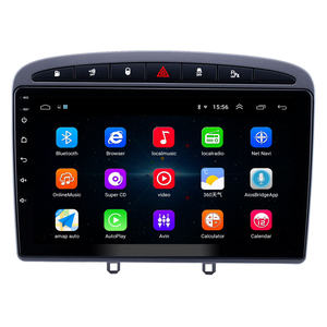 Lecteur multimédia automobile Android <span class=keywords><strong>Peugeot</strong></span> 308 408 2010 2011 GPS Lecteur CD Écran tactile pour autoradio Divertissement Stéréo Tête - Product Image 2