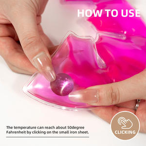 Compresa de Gel Reutilizable Fría/Caliente para Terapia Mamaria, Alivio de Mastitis, Almohadilla Térmica, Compresas de Hielo Contorneadas Personalizadas para Aliviar el Dolor y Calentar - Product Image 2