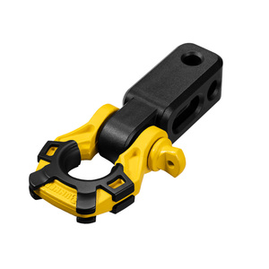 BUNKER INDUST <span class=keywords><strong>Attelage</strong></span> de remorque réglable 4,75T avec anneau en D de récupération <span class=keywords><strong>4x4</strong></span> et récepteur de 2 pouces - Product Image 1