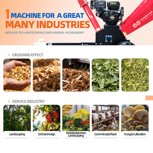 Holzhäcksler Automatischer Holzhäcksler Mit Langlebigem Motor für den Heimgebrauch Häcksler-Schredder Landwirtschaftliche Holzzerkleinerer - Product Image 5