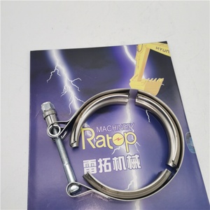 Pièces d'excavatrice PC200-7, collier de silencieux, collier de turbocompresseur 6732-81-8220, collier de tuyau de sortie de turbocompresseur 6D102 6D107 6732-81-8220 - Product Image 1