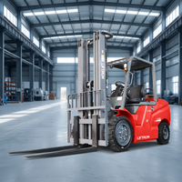 Montacargas Eléctrico Liftron CPD30L con Chasis Estable de Alta Tracción para Logística de Materiales en Obras de Ingeniería