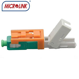 Connecteur optique FTTH, épissage à froid SC <span class=keywords><strong>APC</strong></span> UPC, assemblage rapide de terrain, connecteur optique avec clé de verrouillage - Product Image 2