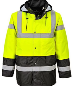 Giacca di sicurezza impermeabile e <span class=keywords><strong>antivento</strong></span> personalizzata giacca fluorescente prezzo all'ingrosso - Product Image 3