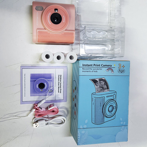 Alta calidad P99 HD térmica instantánea impresión chico Cámara grabación de vídeo 16X Zoom Digital niños Cámara Mini impresora para estudiante - Product Image 1