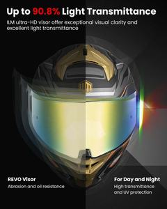 Cascos de Motocicleta ILM Modelo Integral MF510 Revolución Tecnológica Casco Integral - Product Image 4