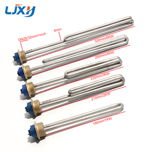 LJXH Élément de chauffe-eau électrique <span class=keywords><strong>à</strong></span> vis de type U Acier inoxydable 201 DN25 Filetage 1 pouce 1KW/2KW/3KW/4KW/6KW <span class=keywords><strong>Chauffage</strong></span> par immersion - Product Image 4