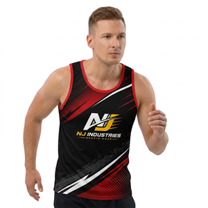 Sports Vest Men's Summer <b>Loose</b> Sleeveless Breathable Anti-UV Eco-Friendly Casual Fitness Sweat Running Basketball Quick <b>Tank</b> <b>Top</b> - Product Image 1