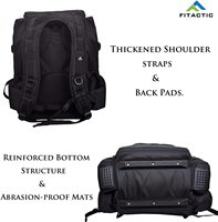 Sac à dos de golf à disque léger de haute qualité en polyester imperméable et sac de transport en nylon avec logo personnalisé pour les sports de plein air et les voyages