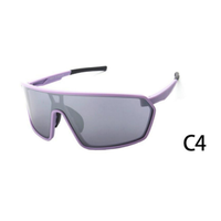 Lunettes de soleil sportives légères OEM ODM avec monture TR90, verres haute définition, pour VTT et cyclisme, personnalisables pour équipes