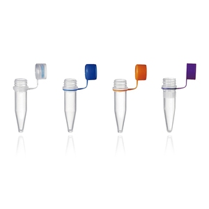 Tubos do centrifugo dos pp <span class=keywords><strong>50ml</strong></span> do laboratório padrão alto com tampa azul - Product Image 3