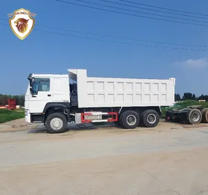 चीन Howo डंप ट्रक 6x4 डंप ट्रक कार के लिए इस्तेमाल किया कम कीमत बिक्री