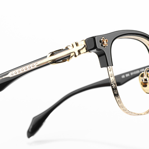 最新モデル 8341 ハーフフレーム 特殊設計 光学処方 老眼 多焦点 高級ブランド ファッションメガネ 女性用 - Product Image 6