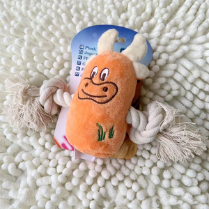 2025 giocattoli per animali domestici personalizzati all'ingrosso simpatici giocattoli per cani di peluche Eco Friendly giocattolo interattivo per cani - Product Image 3