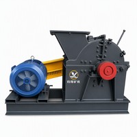 Concasseur à marteaux PC600x800 pour l'extraction de l'or, machine de broyage de minerai de pierre, broyeur à marteaux robuste pour roche, équipement de traitement des minerais