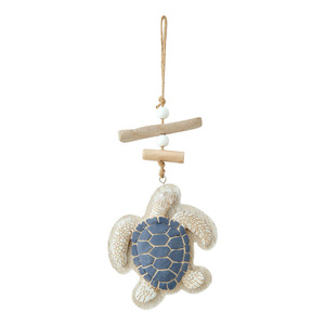 Mediterranean Style 3D Sea Turtle <b>Wall</b> Hanging Ornament Wood Color Home <b>Decor</b> Entryway Living Room Bedroom Decoration - Product Image 4