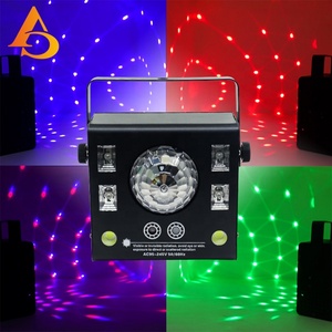 Iluminación Profesional RGBW 4 en 1, Luz Láser con Bola Mágica de 12w 15w 20w, Luz Láser para DJ y Discoteca - Product Image 1