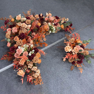 Les plantes vertes d'hortensia de <span class=keywords><strong>rose</strong></span> sèche vintage sont embellies pour la décoration de scène de mariage et la tenue d'événement de <span class=keywords><strong>campus</strong></span> - Product Image 2