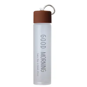 Wholesale Low Price Casual Brilliant Heat Resistant Kawaii Glass Water Bottle For Ladies