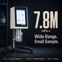 Viskometer Pelat Kerucut DV-IICPHB Viscosimetro Pengukur Viskositas Alat Uji Viskosimeter Rotasi Terkontrol Suhu