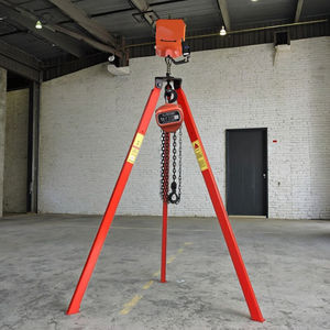 <span class=keywords><strong>Trépied</strong></span> en fer réglable <span class=keywords><strong>de</strong></span> 4 tonnes avec <span class=keywords><strong>palan</strong></span> mobile extensible <span class=keywords><strong>de</strong></span> 4 m, état neuf, équipement <span class=keywords><strong>de</strong></span> levage à chaîne 220v <span class=keywords><strong>pour</strong></span> utilisation agricole - Product Image 2