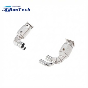 ท่อไอเสียสมรรถนะสูงสำหรับ Porsche 911 991.2 Carrera 3.0T T304 สแตนเลสสตีล พร้อมแผ่นกันความร้อน Eur 5 200 เซลล์ - Product Image 1