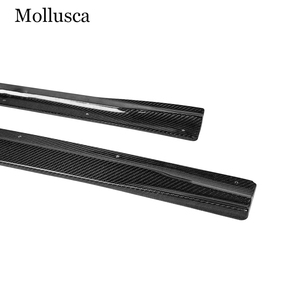 Faldones Laterales Estilo 3D de Fibra de Carbono Real para BMW Serie 2 M2 F87 Coupé, Alerones Laterales 2014-2020 - Product Image 4