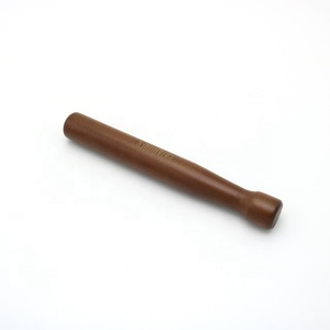 Verre à vin brun pour Cocktail, vooka, Mojito, rume, ail, poivre, herbe, menthe, jus, viande, glace, bois massif, <span class=keywords><strong>marteau</strong></span> de pailles - Product Image 2