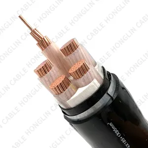 Factory customize YJV22 4 core copper steel tape armored power cable 120mm xlpe insulated 2500mm2 power cable