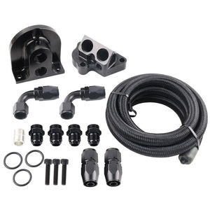 Kit de reemplazo de filtro de aceite para Ford 5.0 5.2 Coyote Mustang GT F150, aleación de aluminio, nuevo - Product Image 1