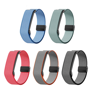 Bracelet magnétique tissé extensible OEM, bracelet de sport réglable compatible avec Fitbit Air - Product Image 1