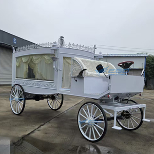 Véhicule funéraire électrique blanc classique haut de gamme, très demandé - Product Image 5