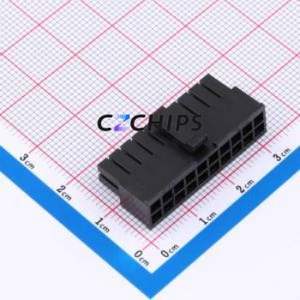 430252008 Housing (Wire-to-Board / Wire-to-Wire) P=3mm Connector 2x10P 3mm Micro-Fit (MX 3.0) 3mm - Product Image 1