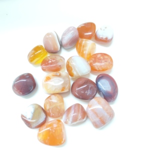 Ghiaia di corniola naturale di pietra burattata agata <span class=keywords><strong>rossa</strong></span> per la guarigione - Product Image 4