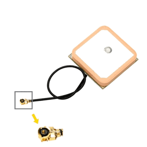 Mini antena <span class=keywords><strong>de</strong></span> parche <span class=keywords><strong>de</strong></span> cerámica interna 1575,42 MHz 28dBi Antena GPS - Product Image 1