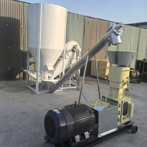 Nouvelle machine automatique à granulés pour aliments de volaille, à matrice annulaire plate, construction métallique, haute productivité pour l'alimentation du bétail - Product Image 4