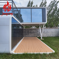 Conteneur extensible préfabriqué, mini bureau/maison de plage pour Airbnb, pour chambre à coucher, salon, utilisation en centre commercial, hôtels de villégiature phares